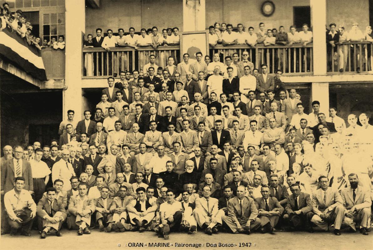 Oran - Patronage Don Bosco - Les Grands - Avril 1947.jpg